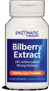 Bilberry Extract (60 Ultracaps)* Enzymatic Therapy